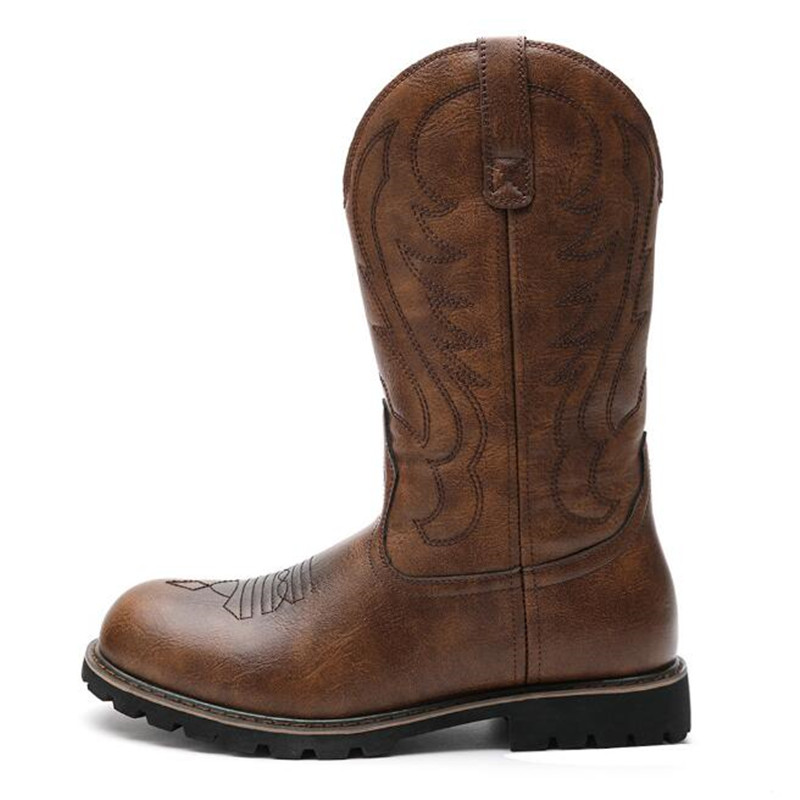Vintage Fashion And Design - Fashion Designer Goth Men's Cowboy Boots