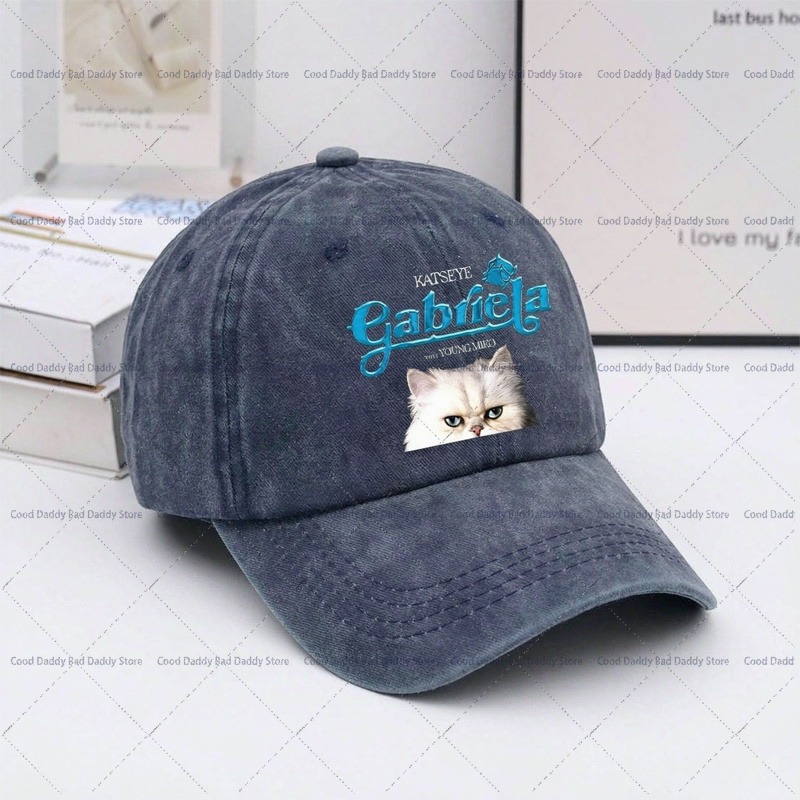 Vintage Fashion Hats - Cute K-katseyes Adult Washed Vintage Baseball