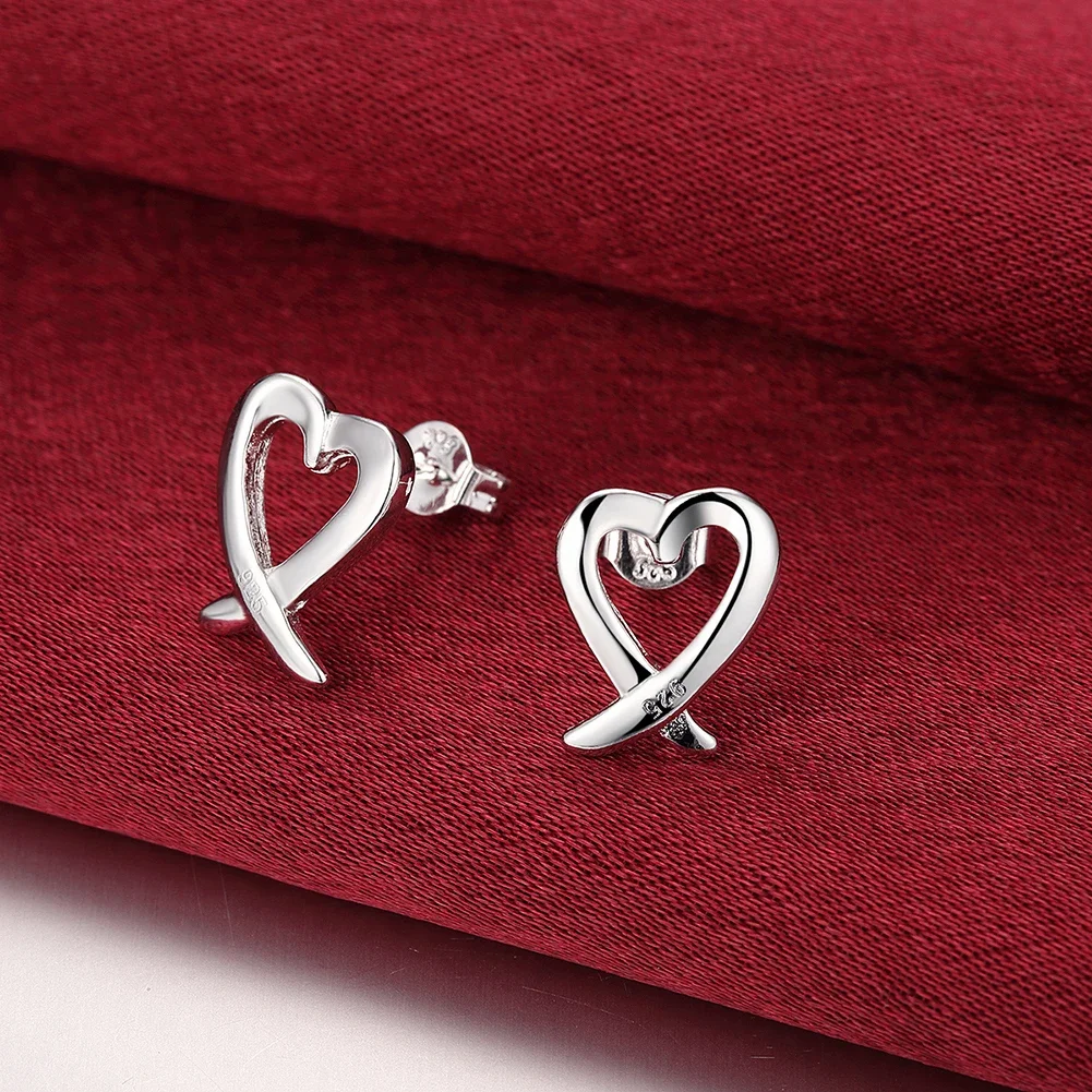 Charm 925 Sterling Silver Earr - Vintage Fashion Center review and price