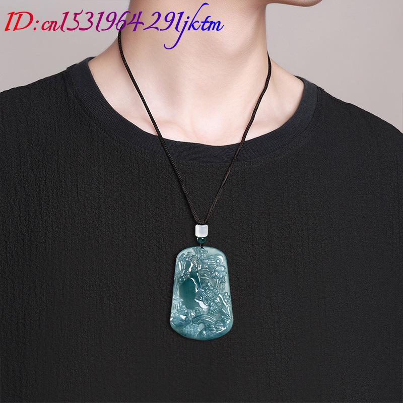 Natural Burmese Jadeite Scener - Vintage Fashion Women review and price