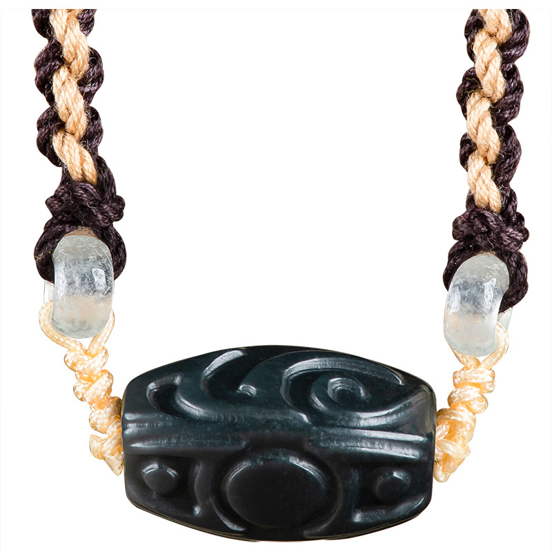 Hetian Jade Carve Bead Pendant - Vintage Fashion Necklace review and price