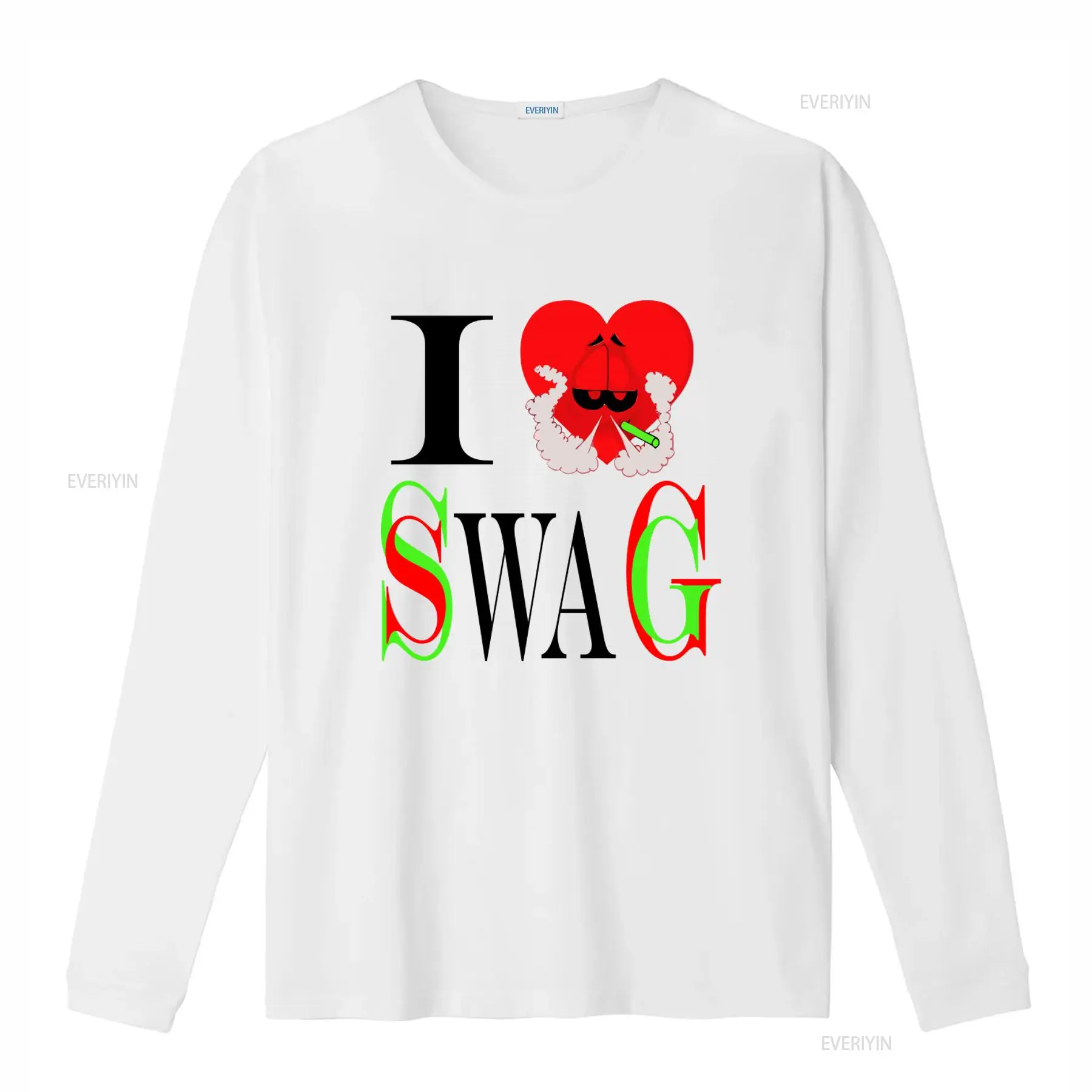 I Swag Heart Print T shirt Ret - Vintage Fashion Look review and price
