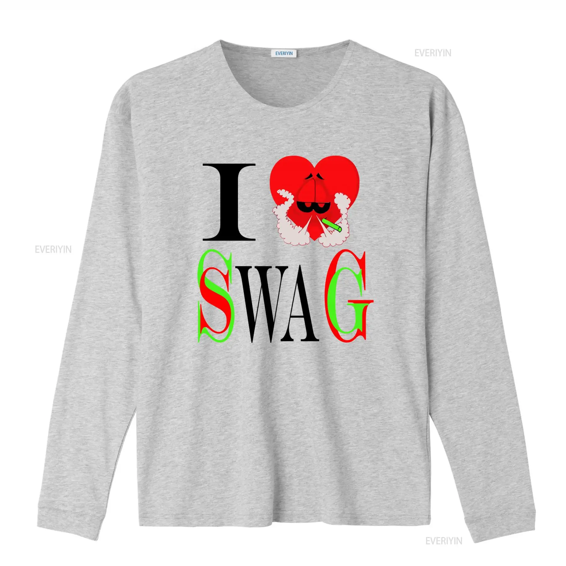 I Swag Heart Print T shirt Ret - Vintage Fashion Look review and price