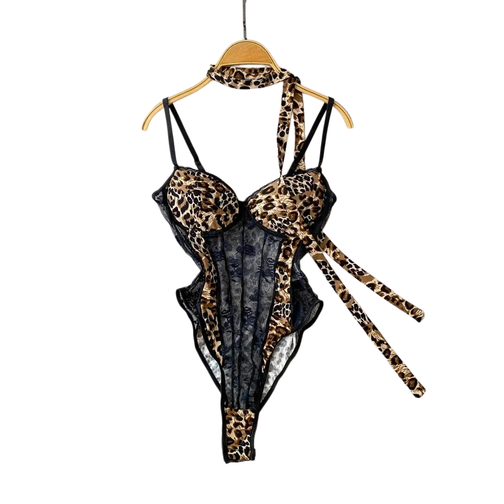 Women Hotsweet V-neck Leopard  - Vintage Fashion Women review and price