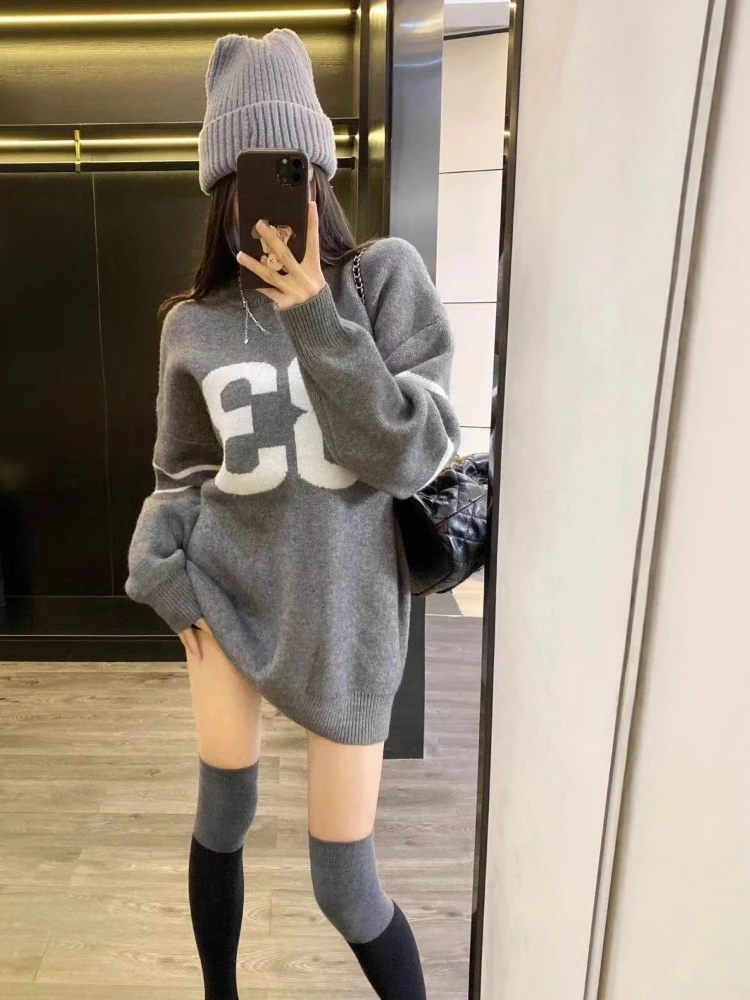 Y2K Vintage Knitted Sweater Wo - Vintage Fashion Women review and price