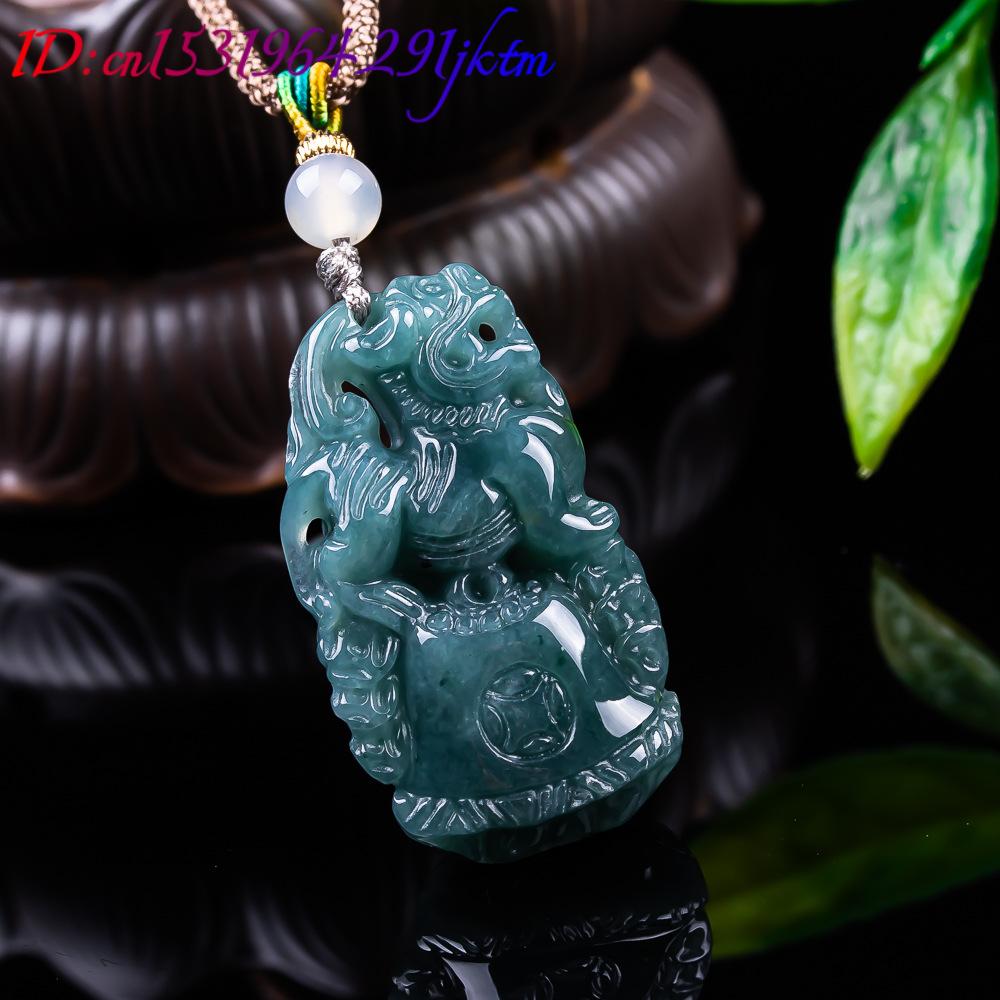 Burmese Jadeite Pixiu Pendant  - Vintage Fashion Women review and price