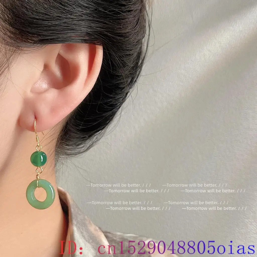 Green Real Jade Ring Earrings  - Vintage Fashion Ai review and price