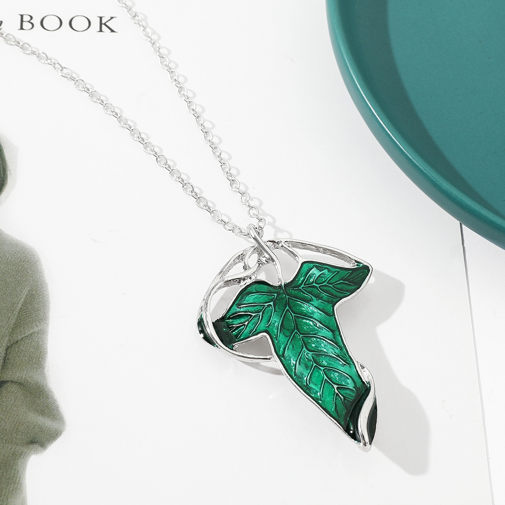 Vintage Green Leaf Pendant Nec - Vintage Fashion Ai review and price