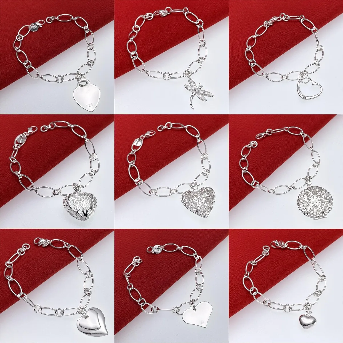 New trend 925 Sterling Silver  - Vintage Fashion Center review and price