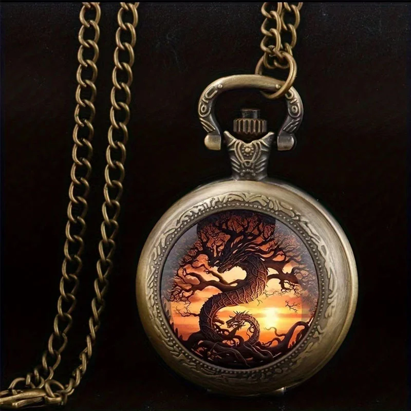Mixed Pattern Vintage Pocket W - Vintage Fashion Necklace review and price