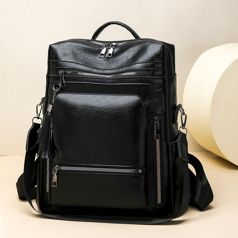 Vintage Leather Look Backpack  - Vintage Fashion Look review and price