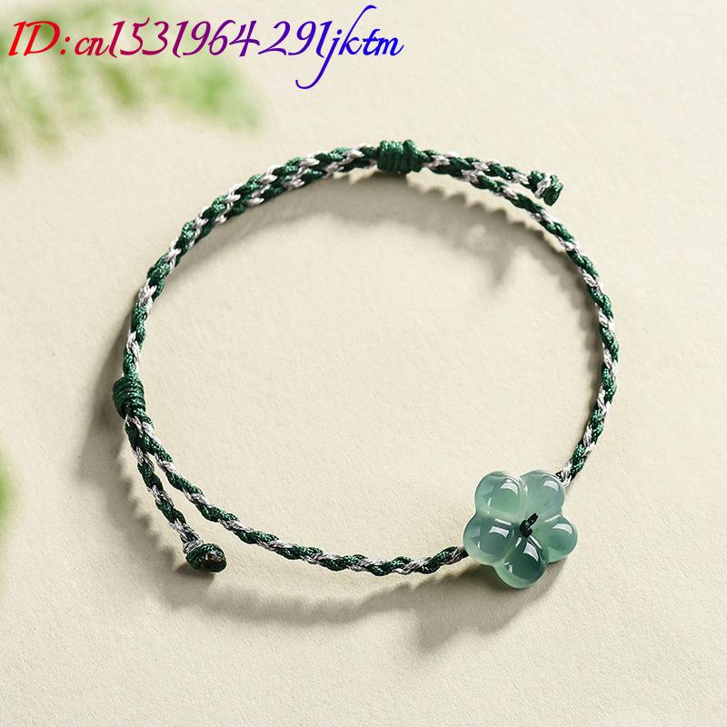 Burmese Jadeite Flower Bracele - Vintage Fashion Women review and price