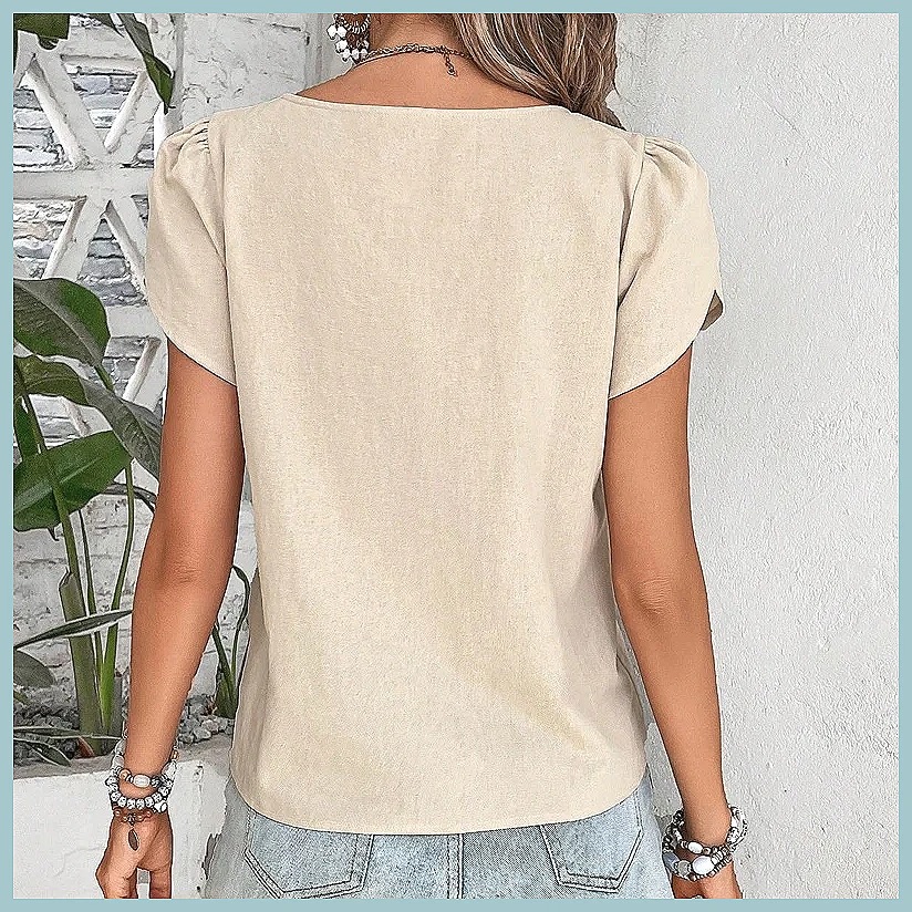 2024 Summer Vintage Solid Colo - Vintage Fashion Women review and price